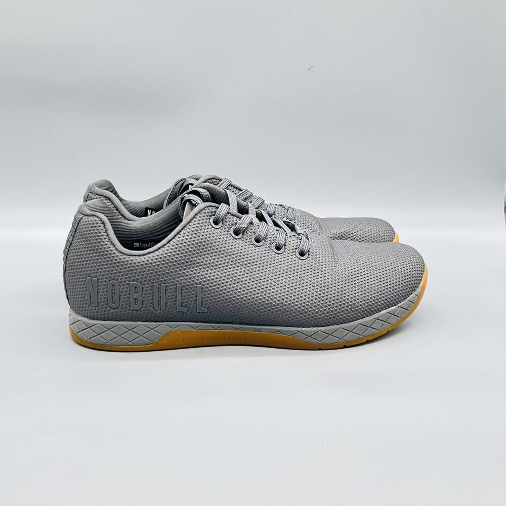 NOBULL Shoes Mens 10 Gray Mesh Trainer Training Athletic Sneakers Comfort